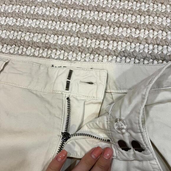 We The Free By Free People Rylee Wide Leg Chino Cotton Barrel Trousers - Picture 4 of 8